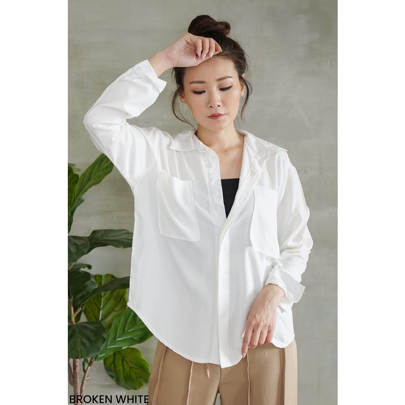 Oversize Shirt Fimel Atasan Wanita