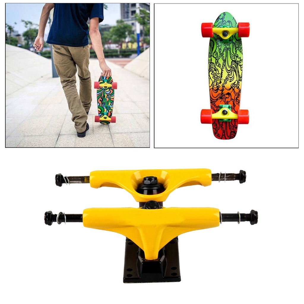 2 Pcs Mounting Truk Skateboard Panjang 5