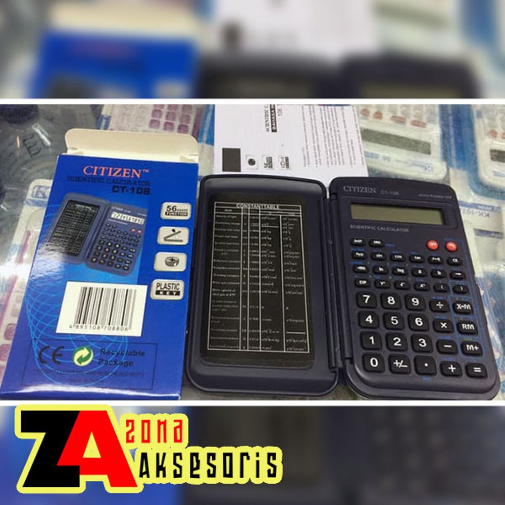 

Kalkulator CITIZEN CT 108 model berdiri Obral
