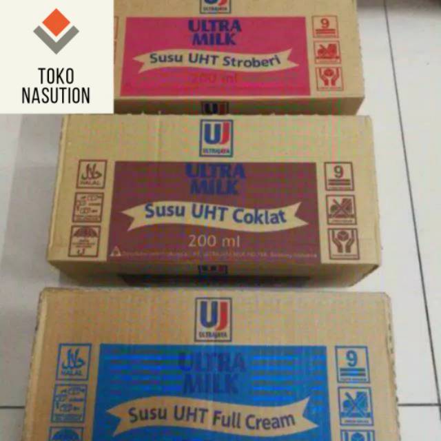 

Ultra Milk 200ml isi 24pcs