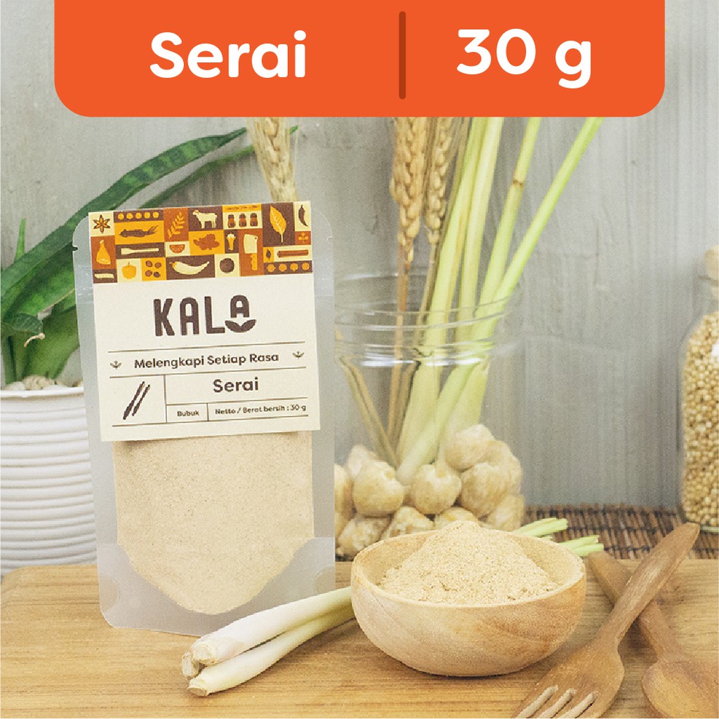 

Serai Bubuk 30 gram Bumbu bubuk Murni Serai powder daun sereh Sereh bubuk