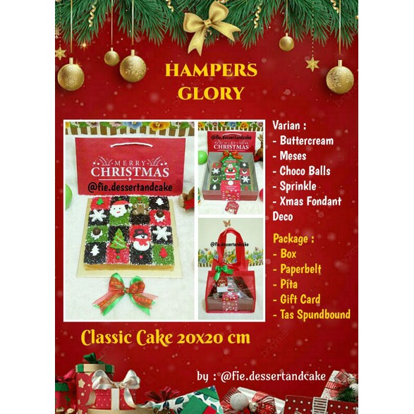 

Christmas Hampers Natal Paket Glory Classic Cake