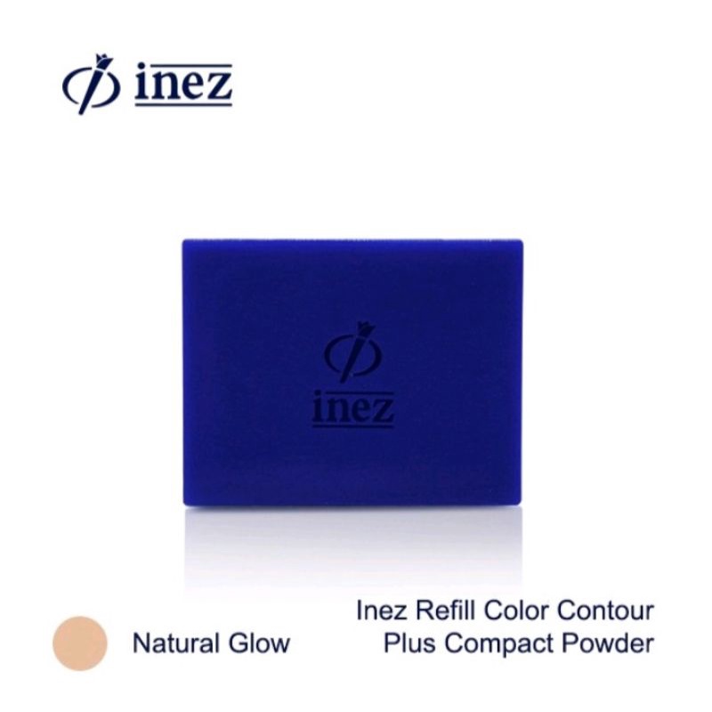 INEZ REFILL Color Contour Plus Compact Powder / Refill Bedak Padat Inez / Isi Ulang Bedak Inez Original 100% New Case