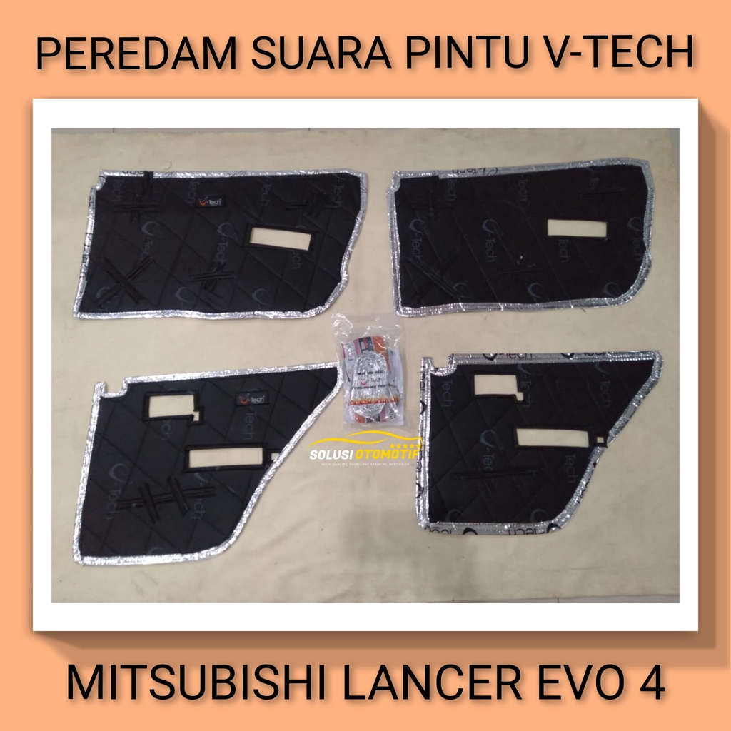 MITSUBISHI LANCER EVO 4 Peredam Suara Pintu Aksesoris Mobil VTECH Original PnP