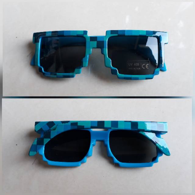 Kacamata Minecraft Anak Outdoor - Sunglasses Fashion Kids UV Gaya