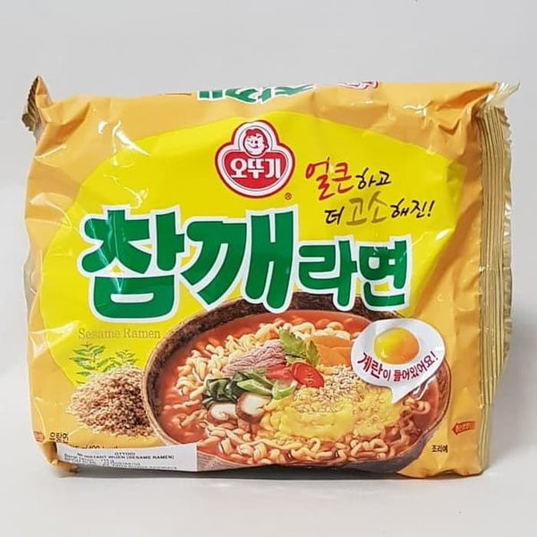 

NON HALAL - Ottogi Sesame Ramen - Mie instan Wijen