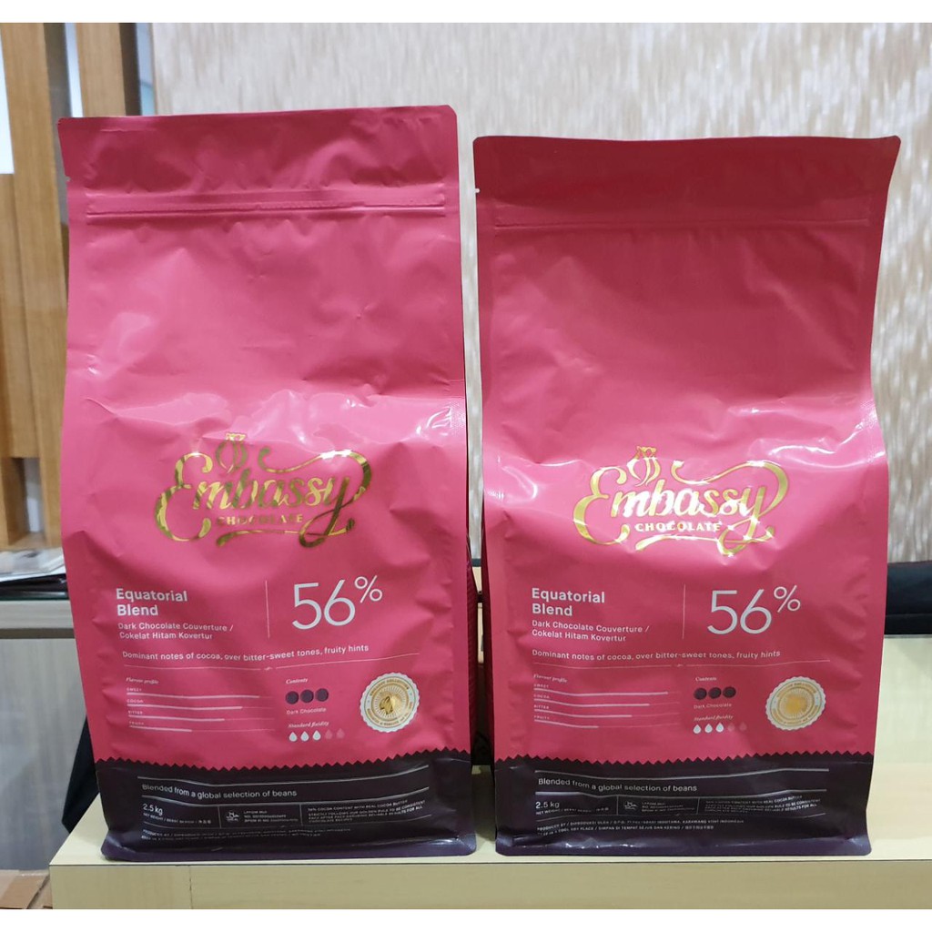 TULIP EMBASSY EQUATORIAL/TULIP DARK HESTIA COKLAT KOIN REPACK 250 GRAM