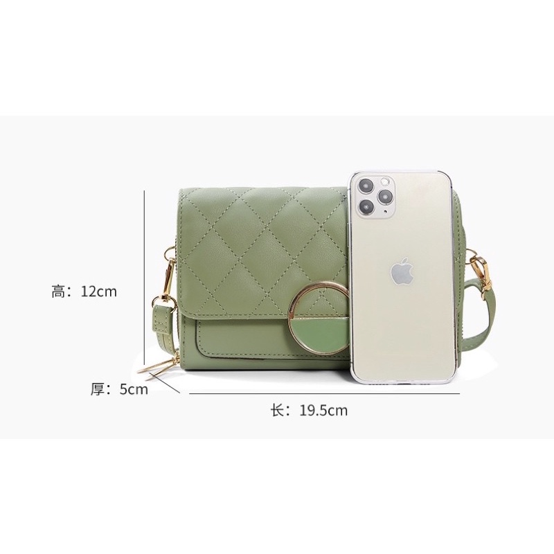 Tas Selempang Kulit Wanita Dompet Hp Cewek FY C270-11