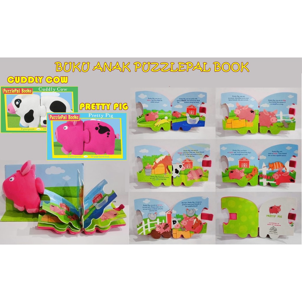 BUKU ANAK PUZZLEPAL BOOK  BUKU PUZZLE BUKU BONEKA