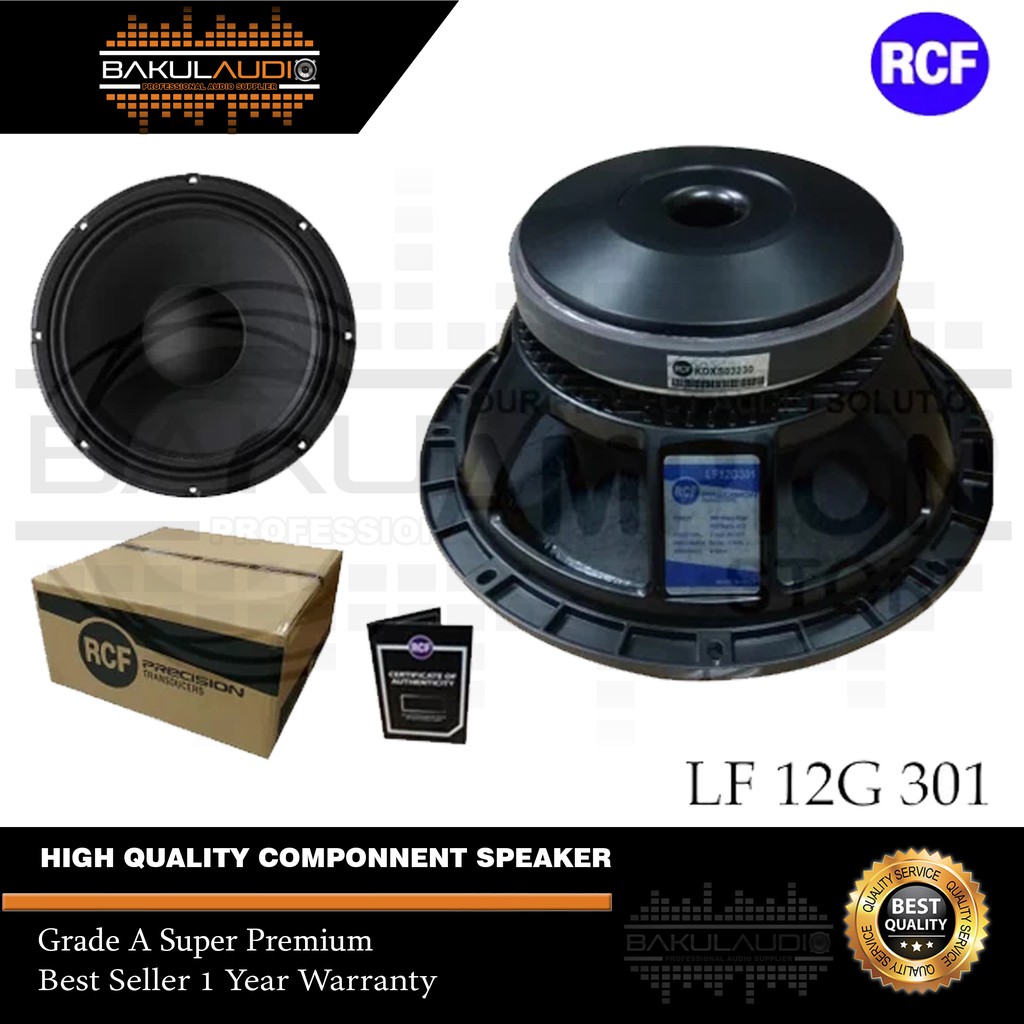 Speaker RCF LF12 G301 Komponen Speaker 12 Inch Grade A