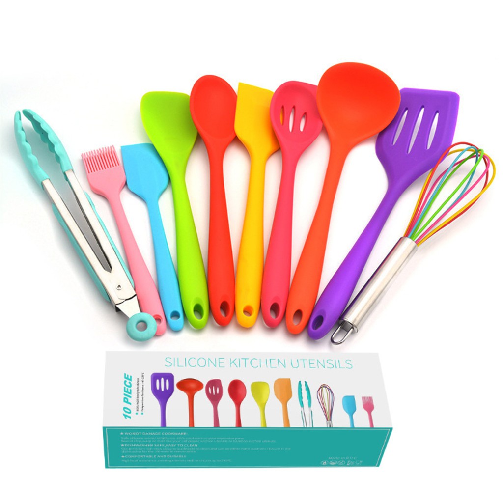 Silicone Spatula 10 in 1 SET BPA-Free