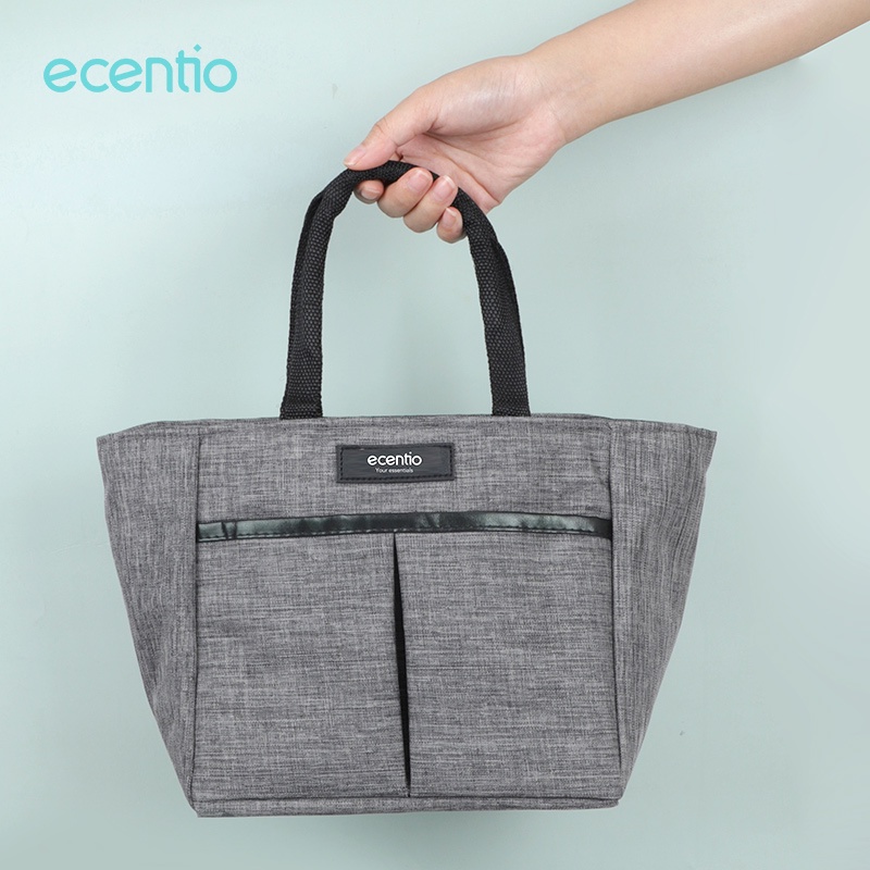 ecentio tas bekal lunch bag tas bekal makanan Oxford cloth Tas piknik tas makan siang totebag