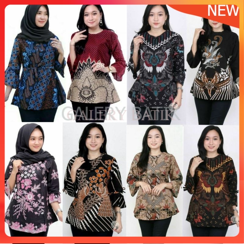 ATASAN BATIK WANITA M L XL XXL