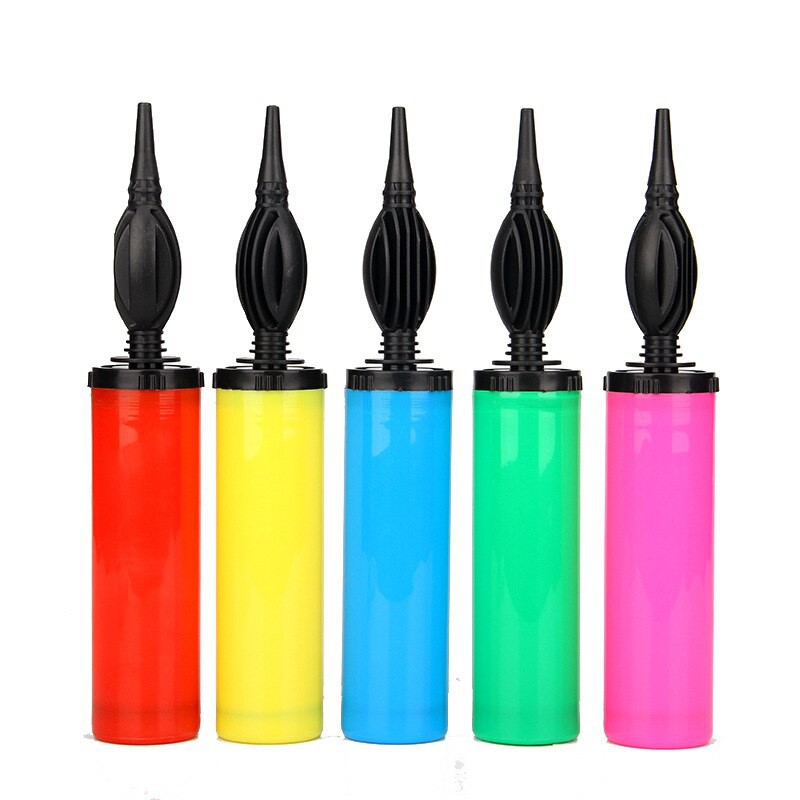 Pompa Balon Foil Angka Huruf Tangan Manual Udara Angin Pump Balloon PVC Mini Latex Kecil Serbaguna M
