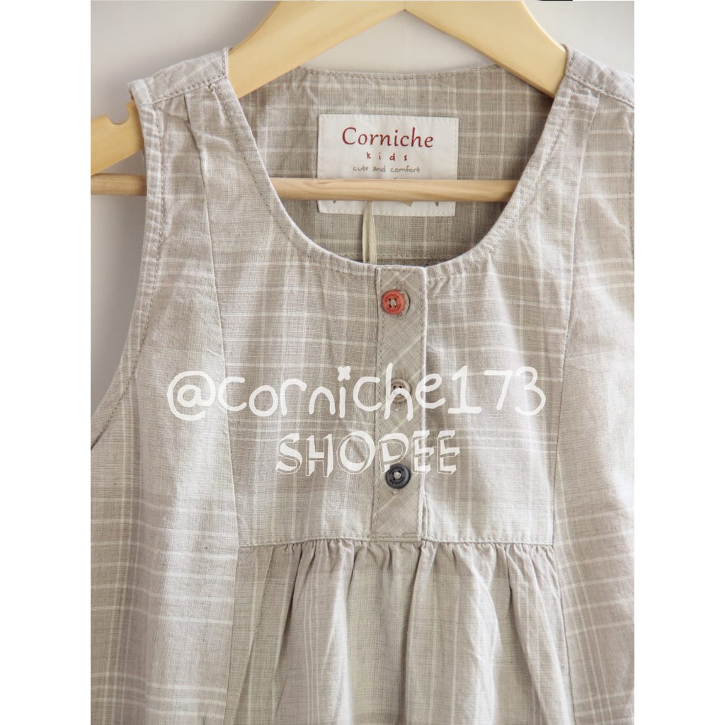 Corniche Kids Karin Overall Kids Brown - TH K50002