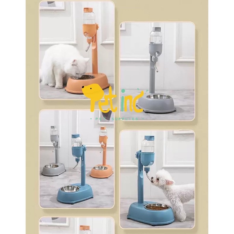 Hoopet scandinavian pet standing water feeder 500ml