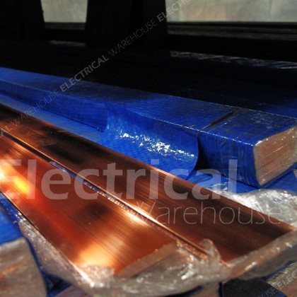 RAIL COPPER RC BUSBAR IMPORT 10x160mm 4 Meter ( PLAT TEMBAGA 10x160 10 x 160 mm )