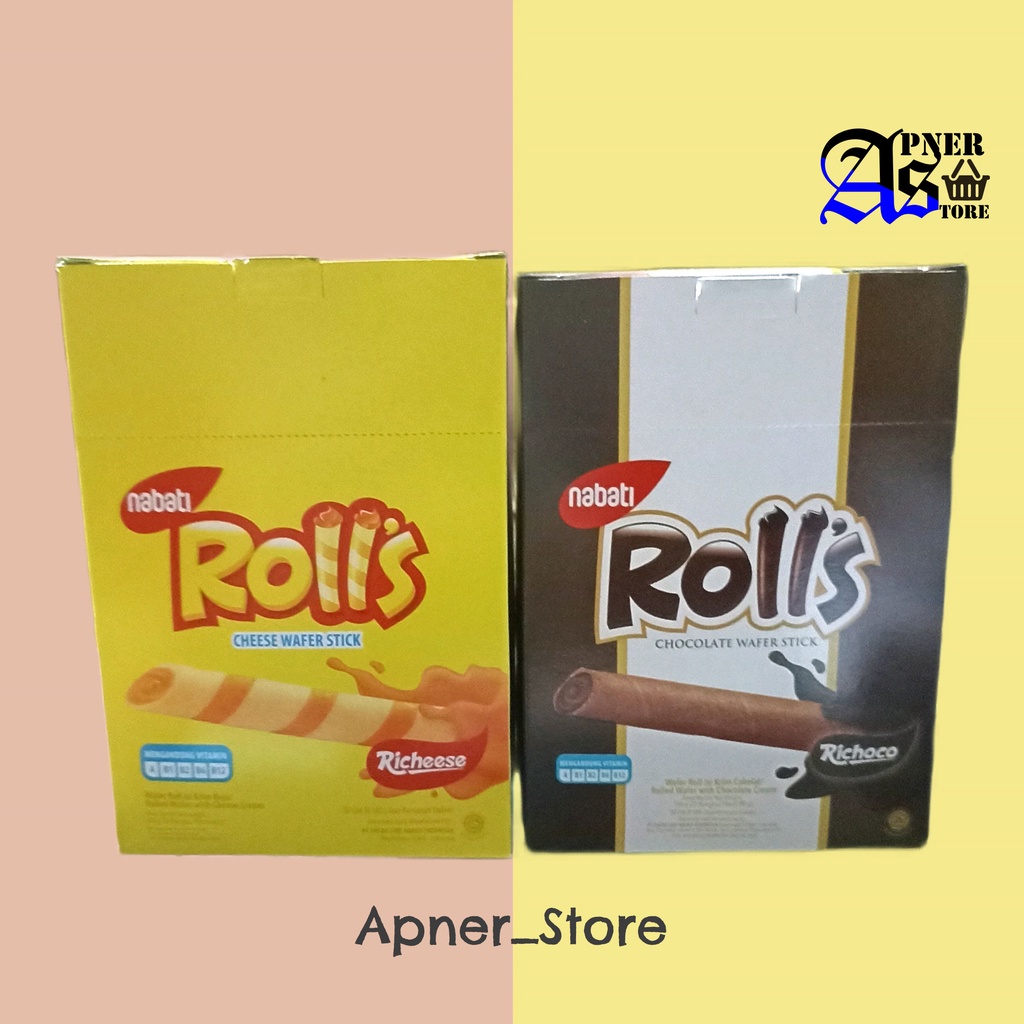 

Nabati Rolls @8 gram (1 box isi 20pcs)