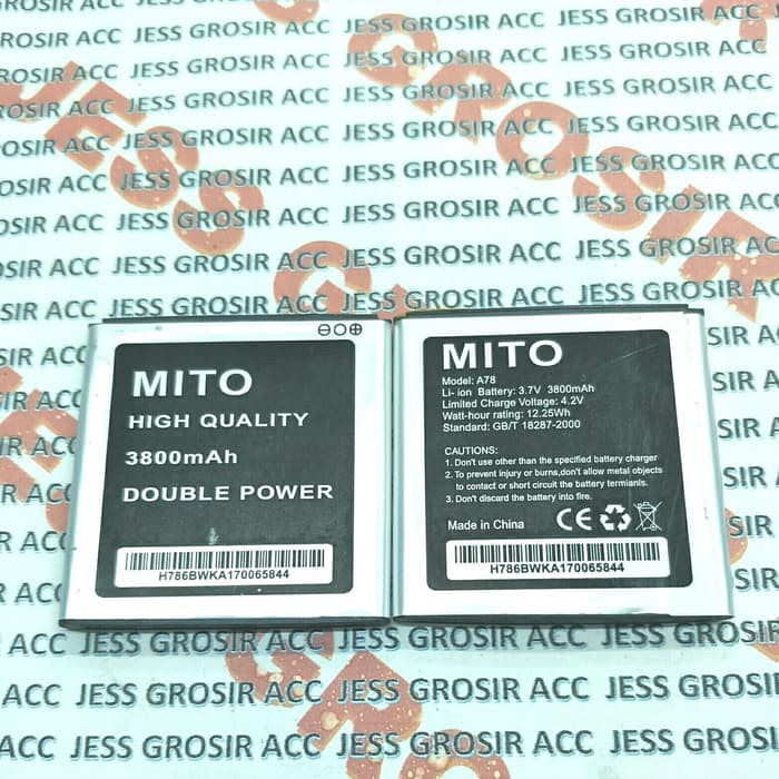 Baterai Battery Original MITO A78 / IMO S78 , BA-00034 , BA00034