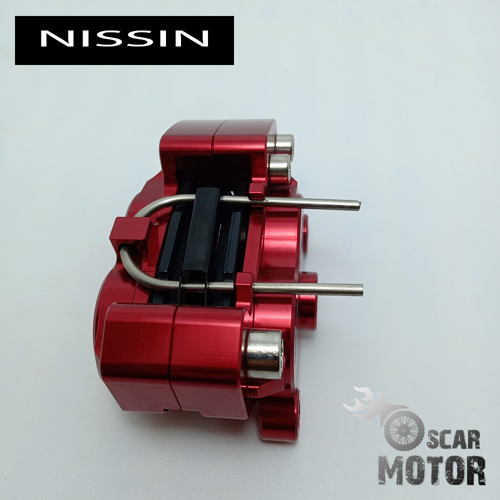 KALIPER MINI NSSN OEM 4 PISTON FULL CNC PREMIUM MONOBLOK CALIPER SUPER motor