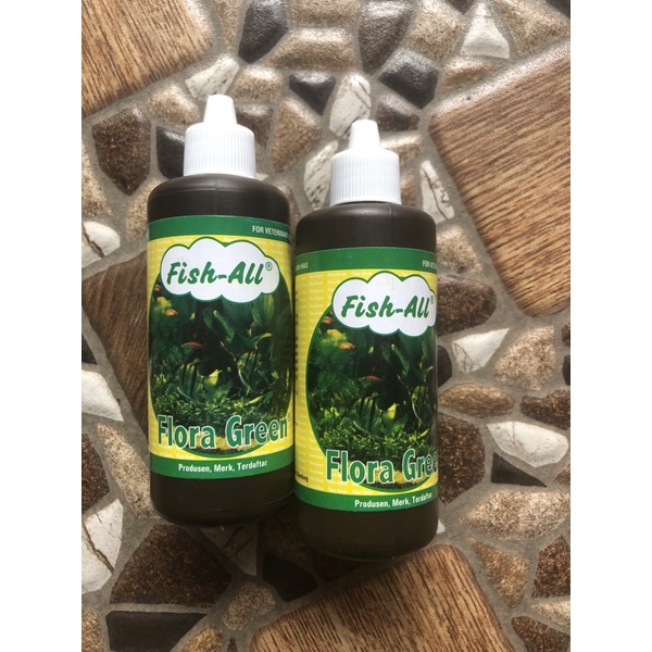 FISH ALL FLORA GREEN 100ML PUPUK CAIR TANAMAN AQUASCAPE