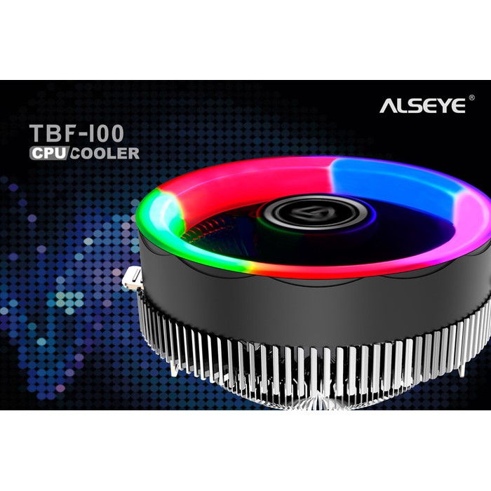 CPU COOLER TBF-100 ALSEYE - FAN HEATSINK TBF-100 LUNA