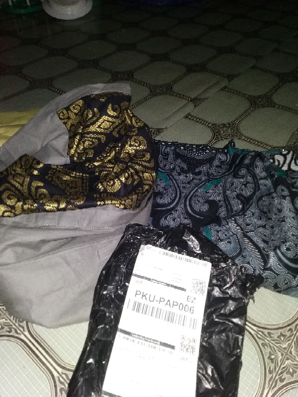 Distro Batik Hrb026 Kenongo Kemeja Tosca Pende Pekalongan Padi M L Xl Sogan Tulis Halus Kemeja Batik