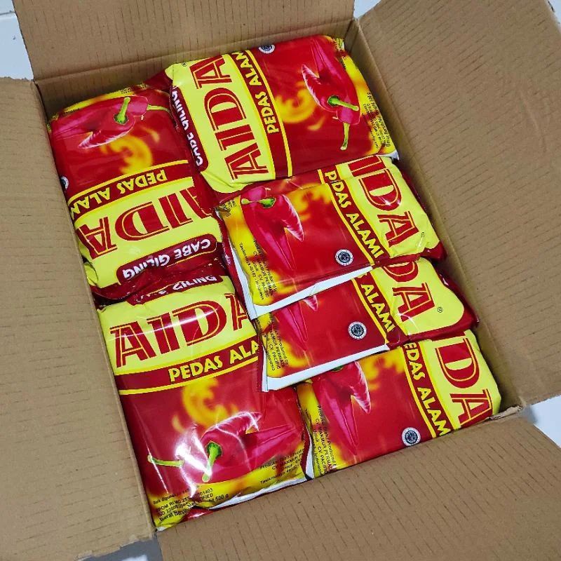 

AIDA SUPER PEDAS 500 GRAM cabe halus super pedas