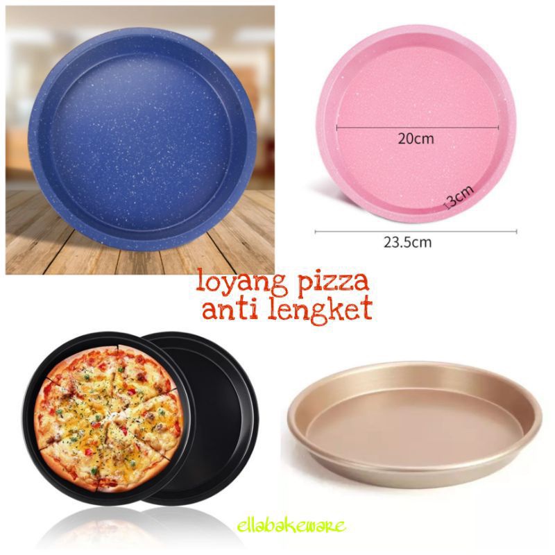 Loyang Pizza Pan Nonstick Anti lengket