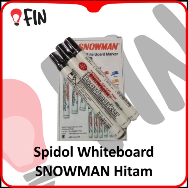 

Spidol Whiteboard Snowman Hitam
