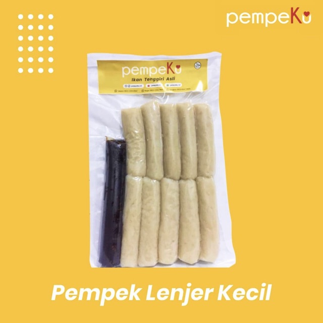 

Pempek Lenjer Frozen 100% Ikan Tenggiri 10 pcs