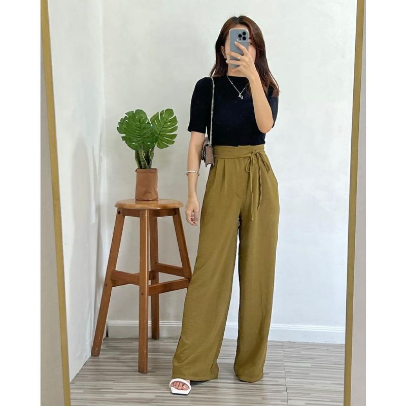 celana wanita//celana culot cringkel peremium//janelle pants