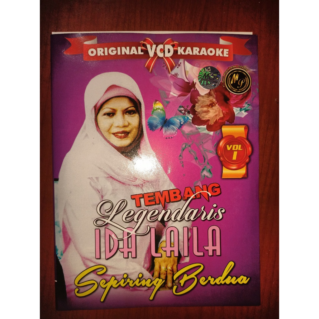 VCD ORIGINAL TEMBANG LEGENDARIS IDA LAILA " SEPIRING BERDUA" Prod. MP Production