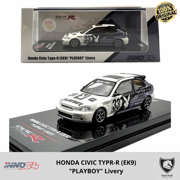 Inno 1/64 Honda Civic Type R Ek9 Playboy Livery Inno64 By Eastern