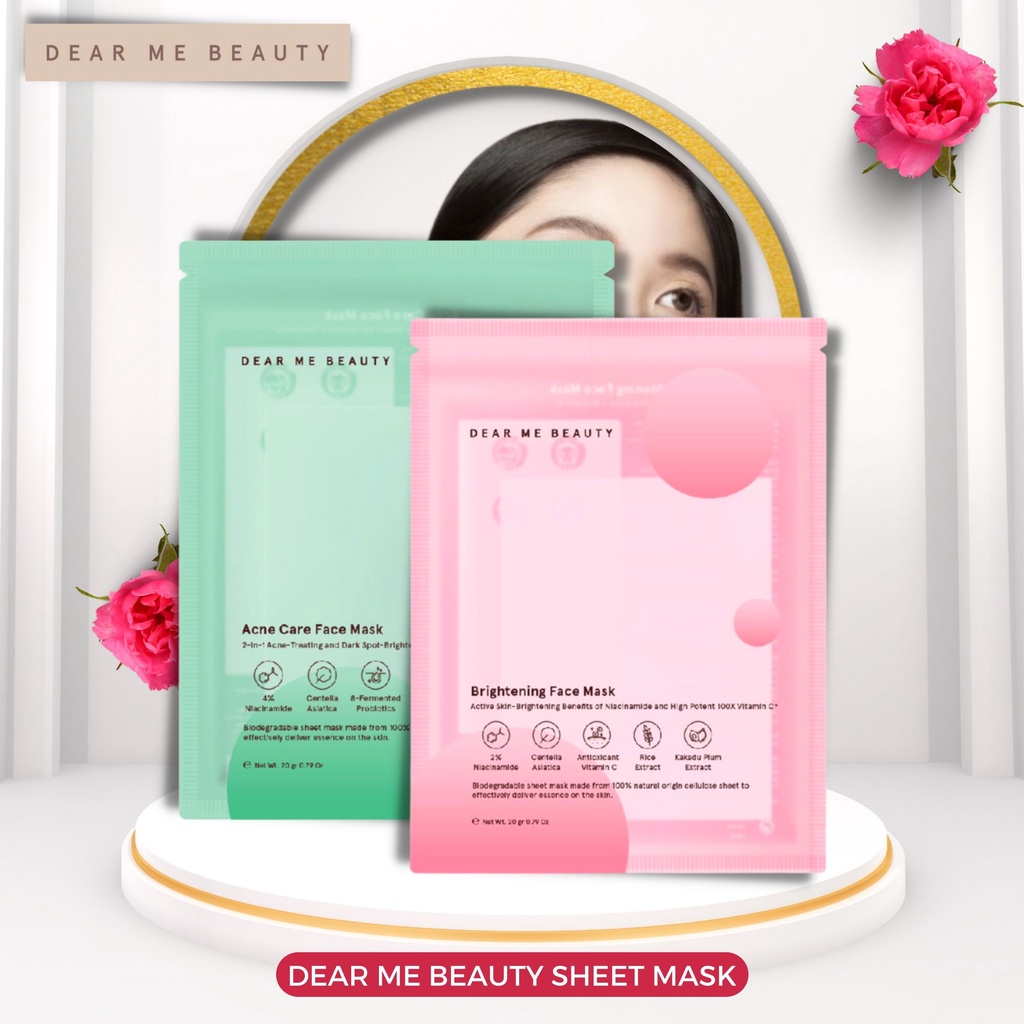 ✿ LARISZKA ✿ DEAR ME BEAUTY SHEET MASK MURAH MALANG