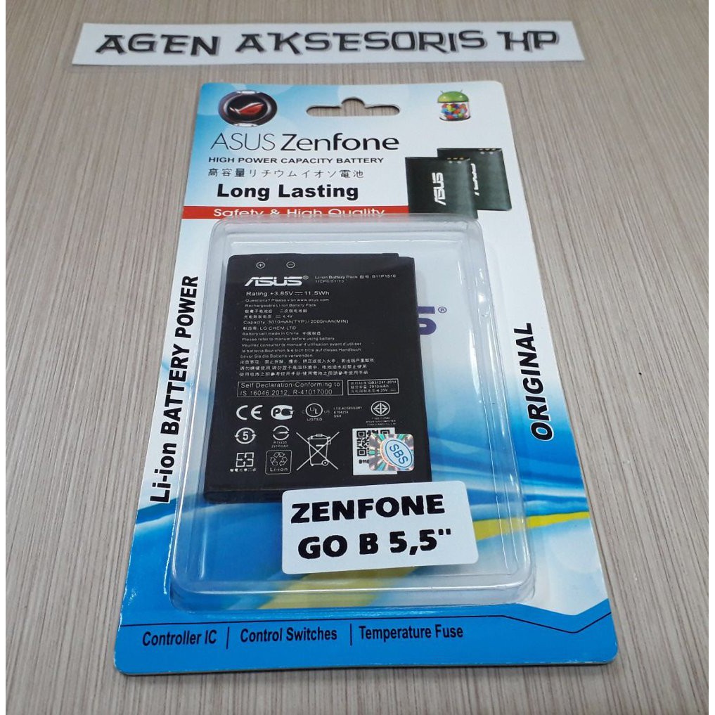 Baterai Zenfone Go B 5.5 inchi Asus ZB550KL ZB551KL ZB552KL Batre ORIG