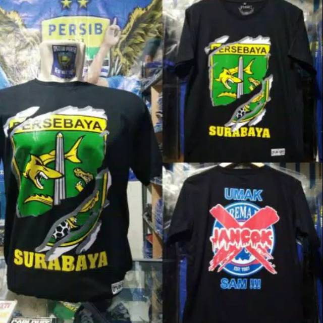 kaos Arema jancok persebaya wani bonek