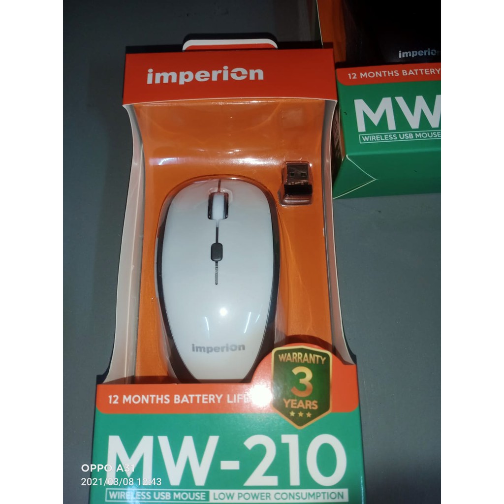 mouse wireles imperion murah garansi resmi 3 tahun original 100% imperion mw-210