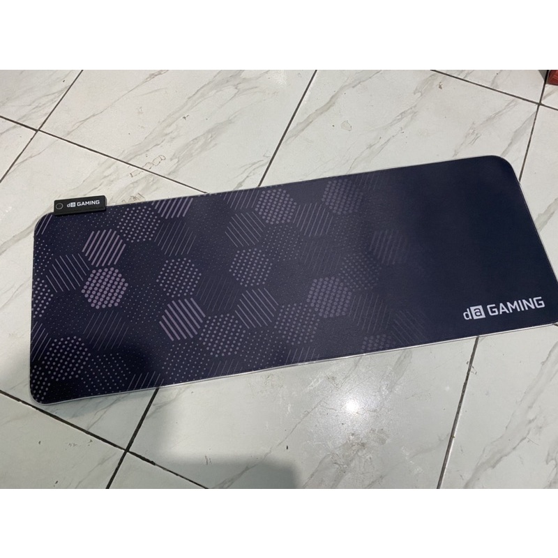 Mousepad Digital Alliance D4 Hexa RGB - Mousepad Gaming DA D4 Hexa RGB - Size 800x300x3