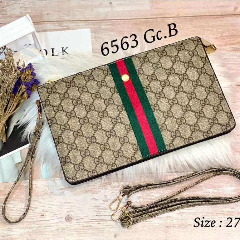 Clutch SELEMPANG coach 6563 3ruang SZ 27CM