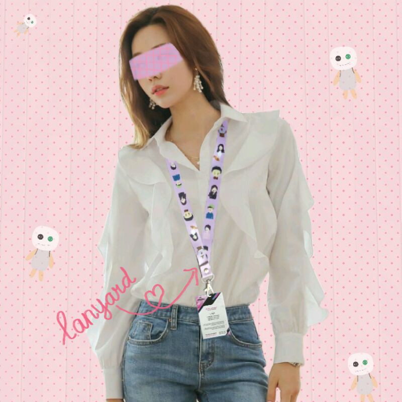

lanyard - its okay not to be okay // tali ID card kpop fanart