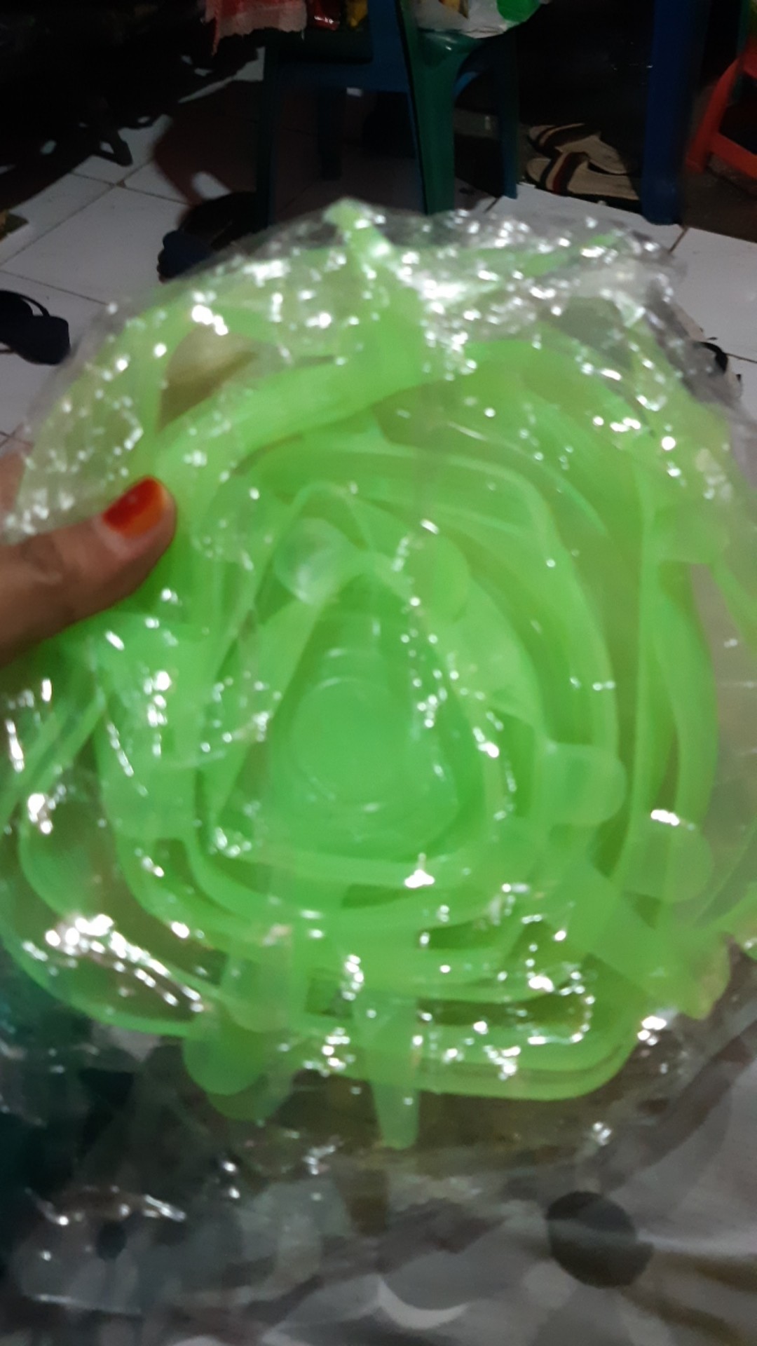 Penutup Makanan Karet - Penutup Elastis - Pembungkus Makanan - Food Cover 1 Set