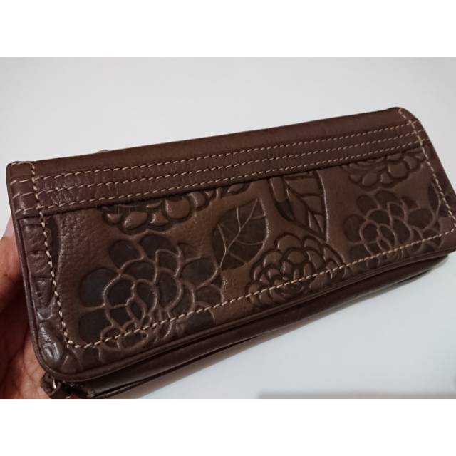 Fossil Embossed Vintage Wallet