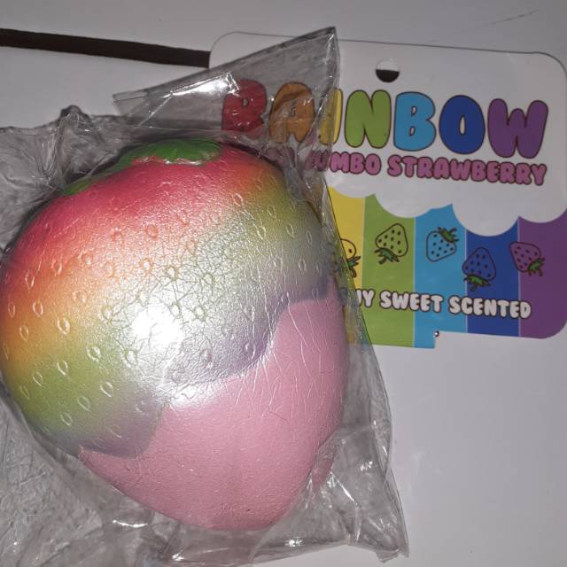 

super jumbo strawberry (rainbow)