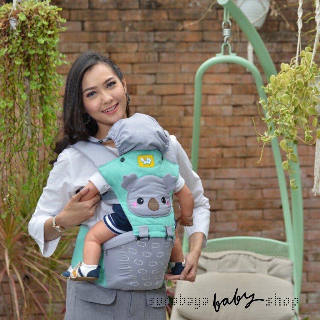 BABY JOY GENDONGAN HIPSEAT KOKOA / CINTAKA HIPSEAT WHALE /CINTAKA  HIPSEAT SEAL /OMILAND RAINBOW/CINTAKA FOX/ OMILAND SAILOR BJG3029