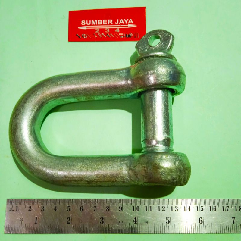 Segel pengait rantai jumbo/ segel D jumbo/ Shackle D Rantai jumbo TERMURAH