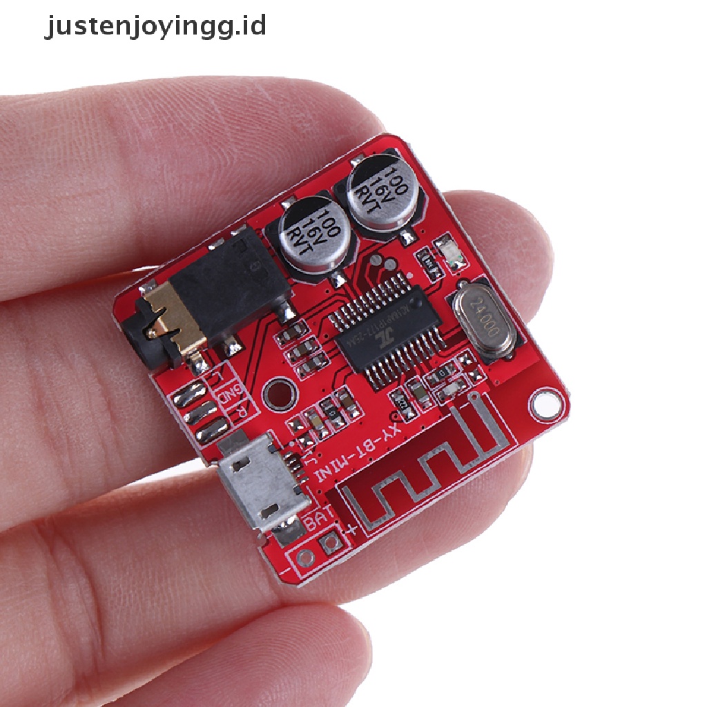 Modul decoder mp3 wireless bluetooth Dengan Kartu tf 3.7-5v