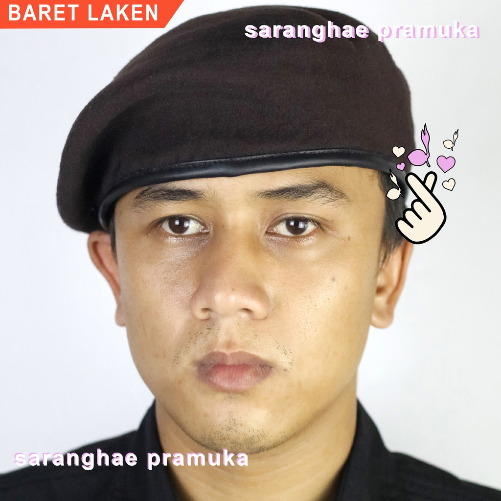 Topi Baret Pramuka Laken Berkualitas