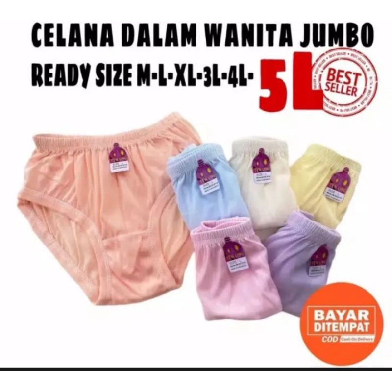 Celana Dalam Wanita 1 lusin /lusinan/12 pcs CD Perempuan Dewasa //celana dalem cewek //CD wanita jum