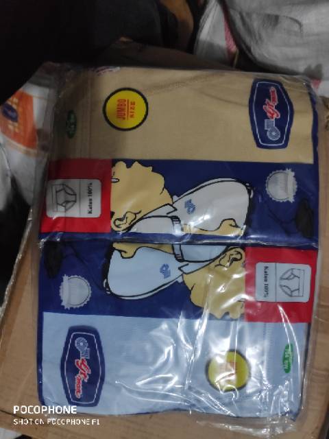 CELANA DALAM GT MAN JUMBO SIZE WARNA DAN PUTIH , CD GT MAN UKURAN BESAR / CD  GT MAN JUMBO BIG SIZE / ORIGINAL